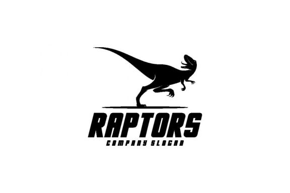 Raptors Logo - Dinosaur