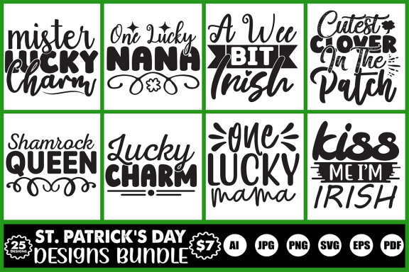 St. Patrick's Day Design Bundle