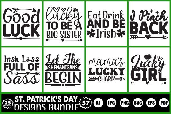 St. Patrick's Day Design Bundle