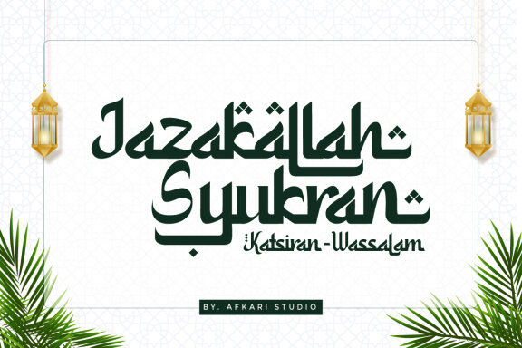 Kamali - An Arabic Style Typeface