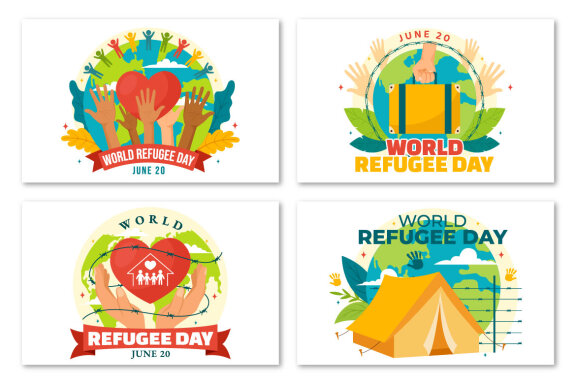 10 World Refugee Day Illustration