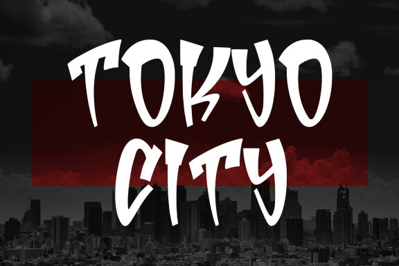 Shinju Display Japanese Handmade Font Typeface