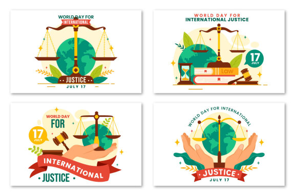 12 Day of Justice Illustration