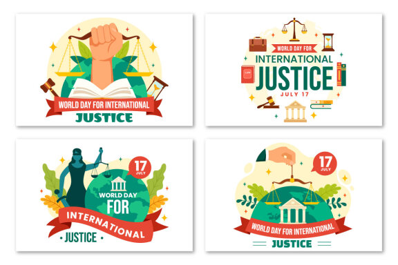 12 Day of Justice Illustration