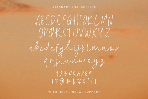 Blind Ambition Handwritten Script