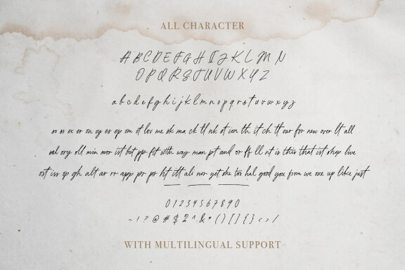 This Reality Handwritten Script