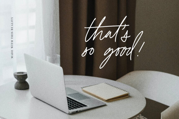 This Reality Handwritten Script