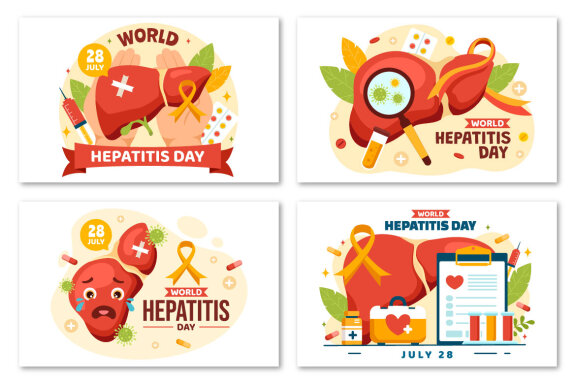 12 World Hepatitis Day Illustration
