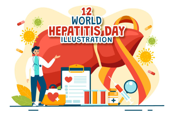 12 World Hepatitis Day Illustration