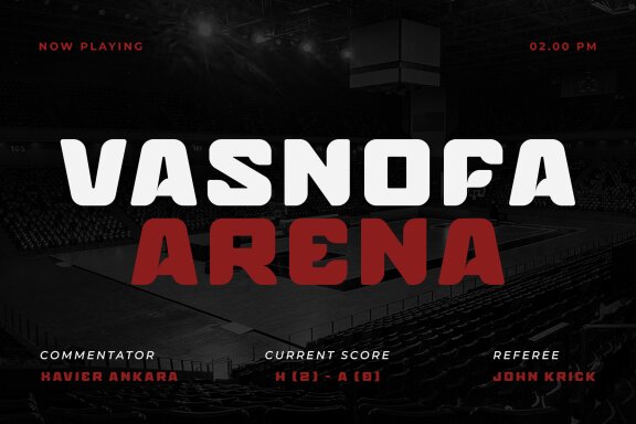 Lamdo - Display Modern Sport Font