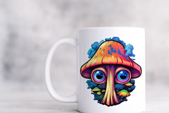 Mushrooms Trip PNG Bundle