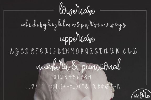 Pour Lavie Typeface