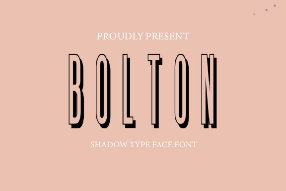 Bolton font