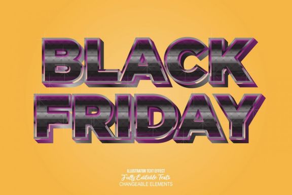 3D Detailed Text Effect (XMas Style)