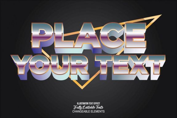 3D Detailed Text Effect