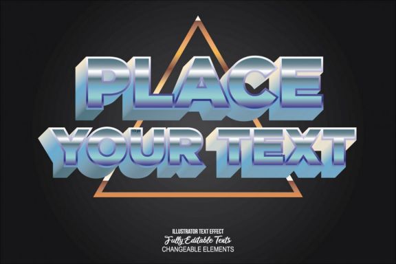 3D Detailed Text Effect