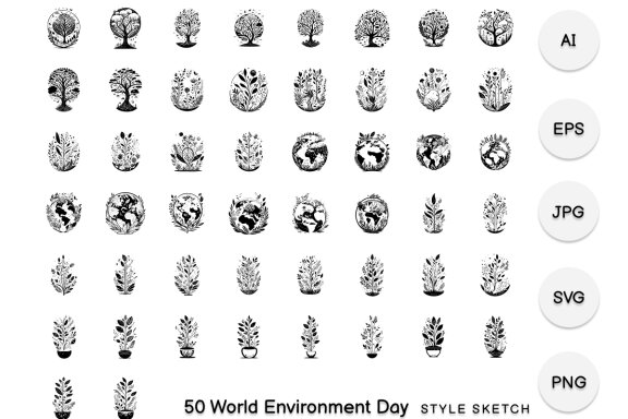 Hand Draw World Environment Day On Stock Illustration 2295143965 |  Shutterstock