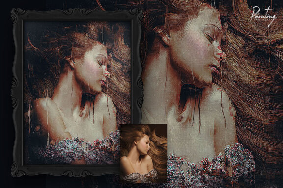 Painting Photoshop Action