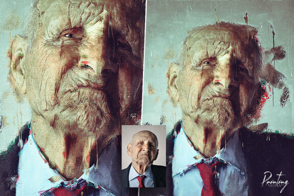 Painting Photoshop Action