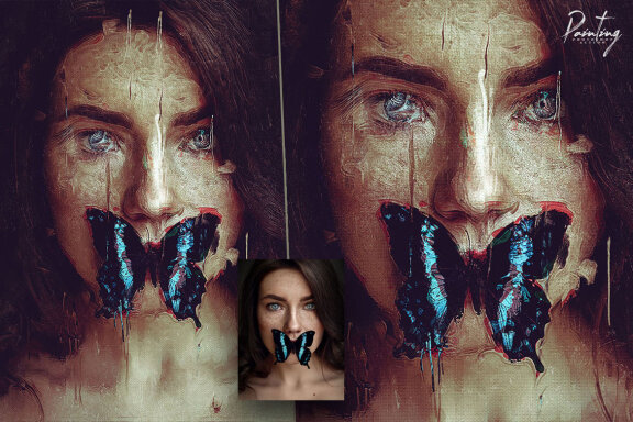 Painting Photoshop Action