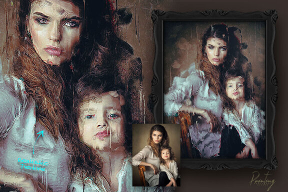 Painting Photoshop Action