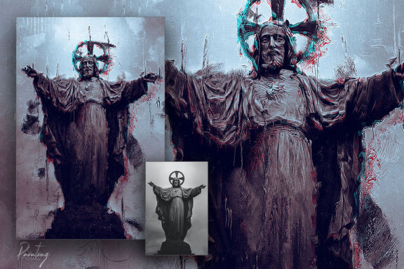 Painting Photoshop Action
