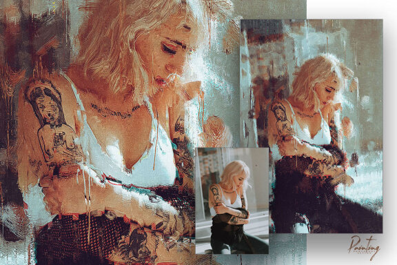 Painting Photoshop Action