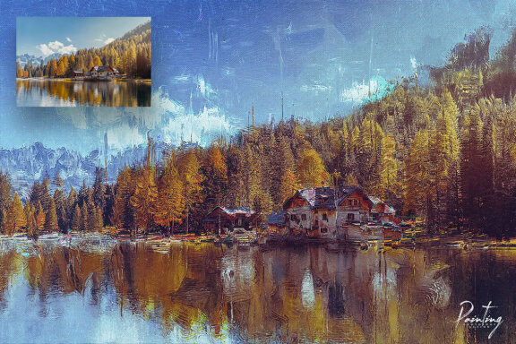 Painting Photoshop Action