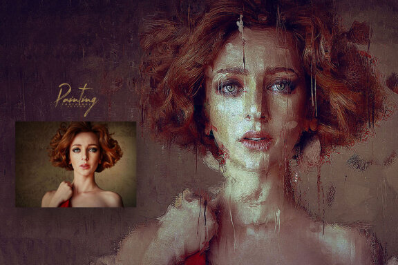Painting Photoshop Action