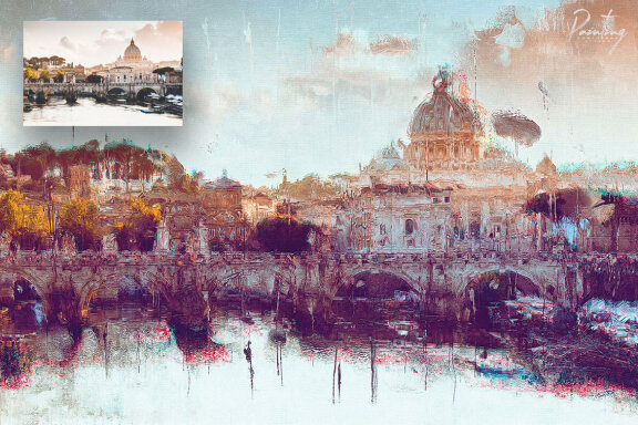 Painting Photoshop Action