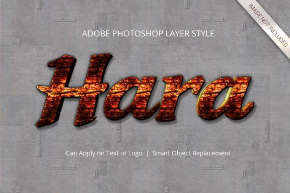3D Realistic Text Effect Style