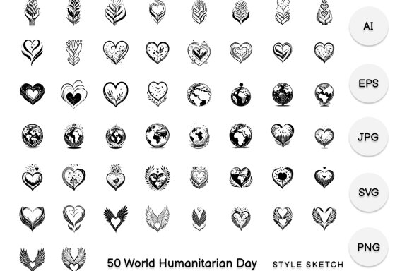 World Humanitarian Element Black