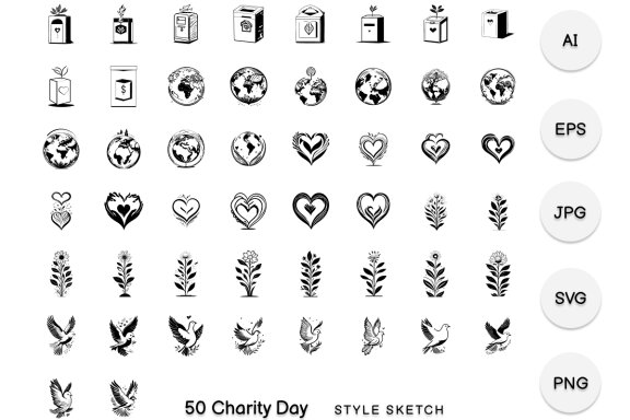 Charity Day Element Draw Black