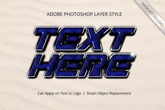 3D Realistic Text Effect Style