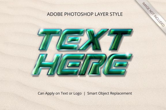 3D Realistic Text Effect Style