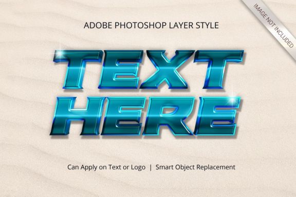 3D Realistic Text Effect Style