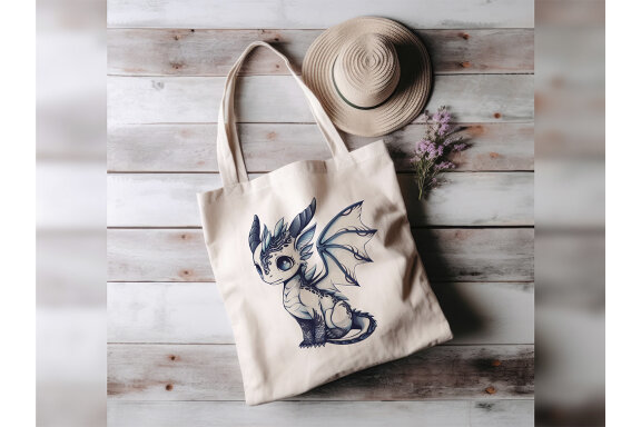 Tribal Dragon PNG Bundle