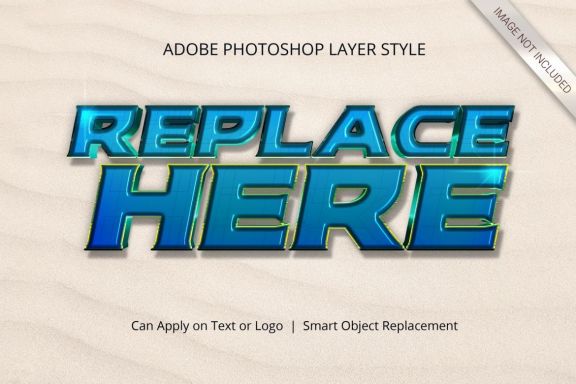 3D Realistic Text Effect Style
