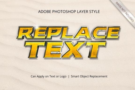 3D Realistic Text Effect Style