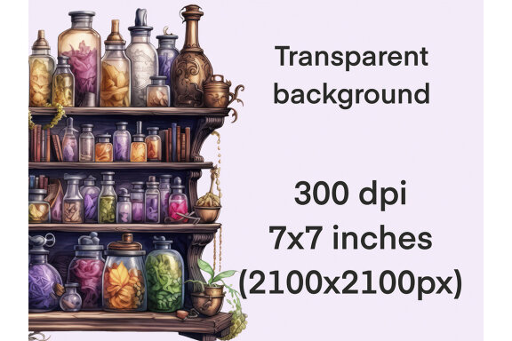 Witchcraft Stuff PNG Bundle