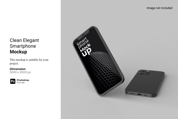 Clean Elegant Smartphone Mockup