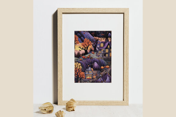 Halloween Embroidery Seamless Patterns Bundle