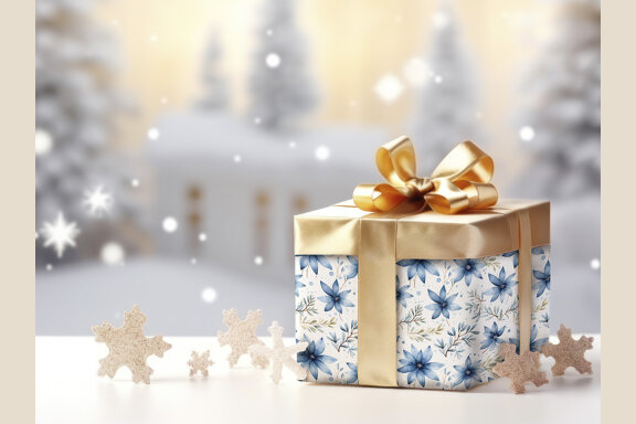 Winter Village Seamless Patterns Bundle