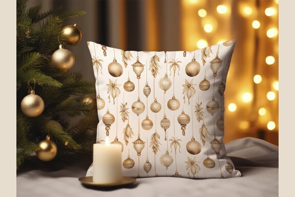 Neutral Christmas Seamless Patterns Bundle