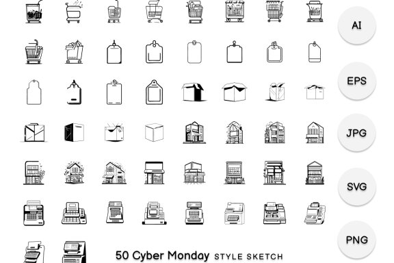 Cyber Monday Element Draw Black