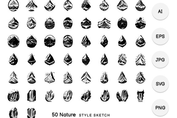Nature Element Draw Black