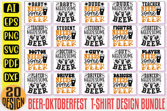 Beer Oktoberfest t shirt design bundle
