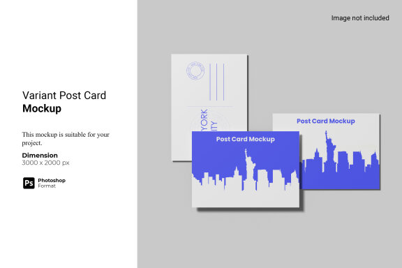 Variant Post Card Mockup