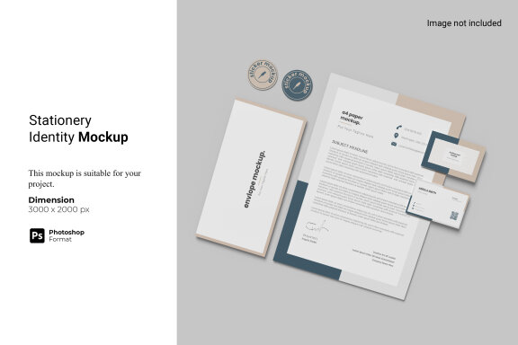 Stationery Identity Mockup