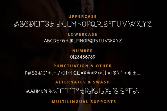 Elmora Classica - Authentic Monoline Font